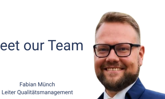 Fabian Münch, Leiter Qualitätsmanagement Aqua free