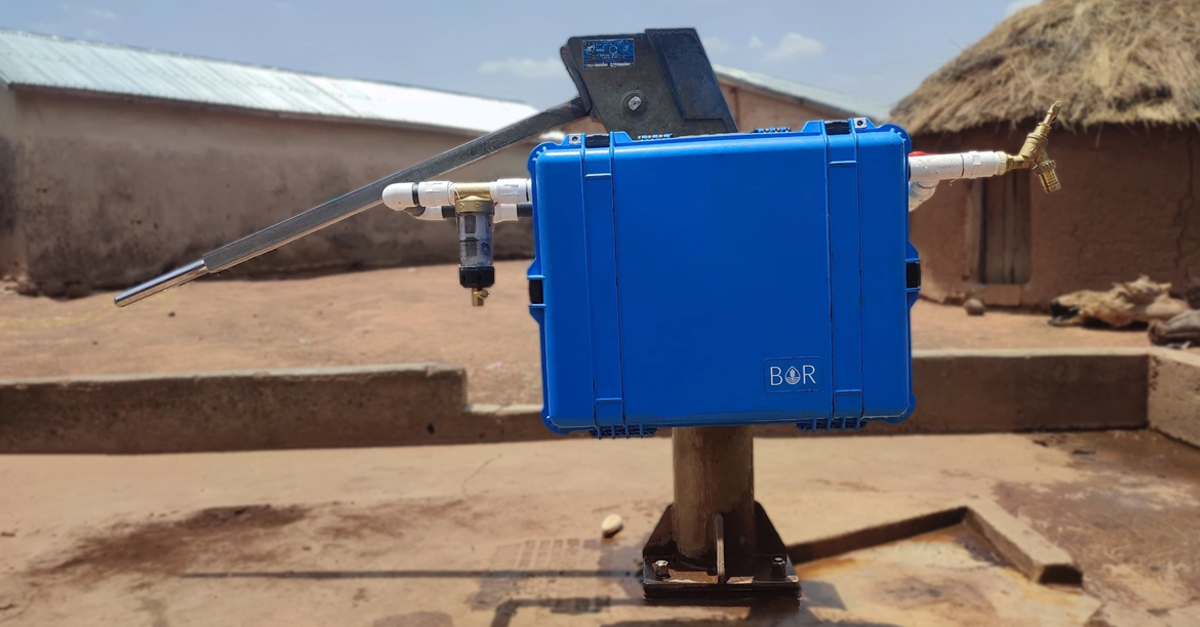 Element15’s BAR water treatment system in use in Africa